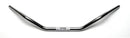 The Ventura Cruiser Bars - 1 & 1/4" feature a chrome V-shaped handlebar with two mounting points at the base and a sleek, shiny finish set against a plain white background.