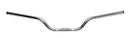 The Ventura Street Bars - 7/8" feature a silver BMX-style with slight rise and a labeled central section, polished for urban adventures. Strikingly presented on a white background, they're perfect for your needs.