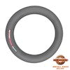 A black Nitro Mousse tire mousse is shown against a plain background with the Nitro Mousse logo below in red and black lettering.