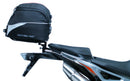 The Ventura Bike-Pack Kit for KTM 790 Duke (18 ->) includes a sleek "EVO-12 PACK" zippered pannier support, a sturdy black "EVO-RACK," and L-Brackets with screws, all in one convenient package.