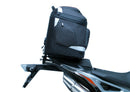 The Ventura Bike-Pack Kit for KTM 790 Duke (18 ->) includes a sleek "EVO-12 PACK" zippered pannier support, a sturdy black "EVO-RACK," and L-Brackets with screws, all in one convenient package.