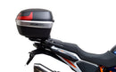 The image features a Ventura EVO-12 Bike-Pack Kit on a KTM 1290 Super Adventure R, S (21 - >) in black, including an adjustable Evo-Rack with an L-Bracket and screws for securing gear.