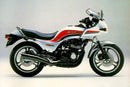 Image of a Ventura Kawasaki Z 400 F2 Bike-Pack Kit featuring a sleek black EVO-12 Pack, sturdy metal Evo-Rack, and L-Bracket with attachment hardware. The adaptable design flawlessly blends style and utility.