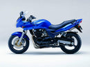 The image of the Kawasaki ZR-7S (01-02) product by Ventura displays an adjustable Pack-Rack, the EVO-12 Pack, an EVO-Rack on a bike, and L-Brackets with screws in a generic setting.