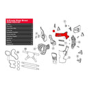 Leatt C-Frame C-Arm Aluminium - Forged Right (2XL)