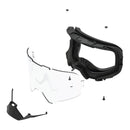 Leatt 6.5 Velocity Goggle Iriz - Red 28%