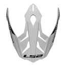 LS2 MX701 Frontier Helmet Peak - Gloss Black / Blue