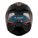 LS2 FF808 Stream II Road - Matte Black / Blue