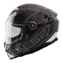 LS2 FF811 Vector II Splitter Helmets - Gloss Black / White 06