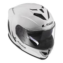 LS2 FF818 Storm III Helmet - Gloss White