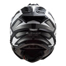 LS2 MX701 Explorer Alter Helmet HPFC - Matte Black / White 06