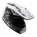 LS2 MX706 COZ Hyde Helmet - Black / White