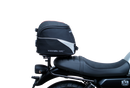 The image showcases the Moto Guzzi V7 Special (21 ->) Bike-Pack Kit by Ventura, featuring an EVO-12 pack and adaptable EVO-RACK, along with a generic image of an L-bracket with screws.
