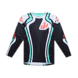 GP PRO JERSEY ROLLER BLACK / TEAL