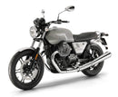 The EVO-12 Bike-Pack Kit includes the versatile EVO-Rack and a black EVO-12 Pack with a zippered compartment. It also comes with an L-Bracket and screws for easy installation on your Ventura Moto Guzzi 750 V7 III Milano's Sport-Rack system, ensuring secure storage for your adventures.