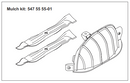 Husqvarna Mulch Kit SD Suits TS100i