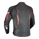 Oxford Nexus 1.0 Leather Men's Jacket - Black / Red