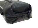 The Ventura EVO-25 Dry Pack is a black waterproof bag featuring a roll-top closure and side buckle for securing the opening, crafted from durable material ideal for outdoor or travel use.