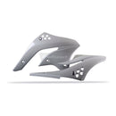 Polisport Radiator Scoops Kawasaki KX450F '06-'08 White