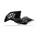 Polisport Radiator Scoops KTM SX '07-'10 /EXC '08-'11 Black