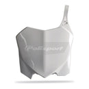 NUMBER PLATE HON CRF250R 10-13 /CRF450R 09-12 WHT