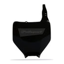 NUMBER PLATE KAW KX125/250 03-08/ KX250F/450F 04-08 BLK