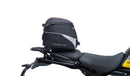 Ventura EVO-12 Bike-Pack Kit for Royal Enfield Himalayan 452 (24->), includes a black EVO-12 pack, rear Evo-Rack for your motorcycle, and L-brackets with screws—generic image shown.