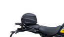 Ventura EVO-12 Bike-Pack Kit for Royal Enfield Himalayan 452 (24->), includes a black EVO-12 pack, rear Evo-Rack for your motorcycle, and L-brackets with screws—generic image shown.