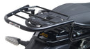 Ventura EVO-12 Bike-Pack Kit for Royal Enfield Himalayan 452 (24->), includes a black EVO-12 pack, rear Evo-Rack for your motorcycle, and L-brackets with screws—generic image shown.