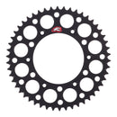 Renthal Sprocket Rear Black 50T Alloy 7075 T6 Grooved