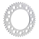 Renthal Rear Sprocket - Silver 46T Alloy 7075-T6 Grooved