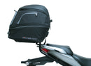 The Ventura EVO-12 Bike-Pack Kit for Suzuki GSX 150 FDF, FDX, FDZ (2021 ->) includes a black EVO-12 Pack, black EVO-Rack as Top-Box Rack, a generic L-Bracket image, and all needed mounting hardware.