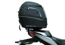 The Ventura EVO-12 Bike-Pack Kit for Suzuki GSX 150 FDF, FDX, FDZ (2021 ->) includes a black EVO-12 Pack, black EVO-Rack as Top-Box Rack, a generic L-Bracket image, and all needed mounting hardware.