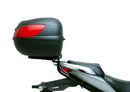 The Ventura EVO-12 Bike-Pack Kit for Suzuki GSX 150 FDF, FDX, FDZ (2021 ->) includes a black EVO-12 Pack, black EVO-Rack as Top-Box Rack, a generic L-Bracket image, and all needed mounting hardware.