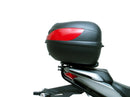 The Ventura EVO-12 Bike-Pack Kit for Suzuki GSX 150 FDF, FDX, FDZ (2021 ->) includes a black EVO-12 Pack, black EVO-Rack as Top-Box Rack, a generic L-Bracket image, and all needed mounting hardware.