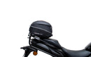 Image showing the Ventura EVO-12 Bike-Pack Kit for Suzuki GSX-S 1000 GT, TRQ (22->), including an EVO-12 pack bag, Evo-Rack mounted on the bike, and L-Bracket with screws, each clearly labeled for easy pannier support installation.