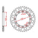 Sprocket Kit Honda XR200 (6 Stud) - 520H 12/48