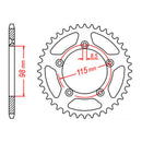 Sprocket Kit KTM 65 SX '12 - GB420MXZ 14/48