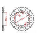 Sprocket Kit Yamaha YZ/WR400F '98 - 520KXZ 14/49