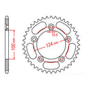 Sprocket Kit Ducati 999 / 999R / 999S Superbike - GB525ZXW 15/36