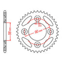 Sprocket Kit Honda NBC110 - 420MRU 15/37