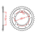 Sprocket Kit Honda CBR900RR '96-'99 (economy) - 525XRE 16/42