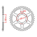 Sprocket Kit Kawasaki ZX9R '94-'97 (economy) - 530XRE 16/44