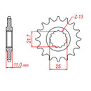 Sprocket Kit Yamaha YZF1000 Thunderace 96-02 - 530XRE 17/46