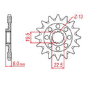 MTX 1442 Hornet Lightweight Steel Front Sprocket