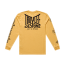 HANDLEBAR LONG SLEEVE TEE BLEACHED MELON
