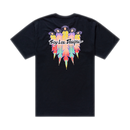 FEATHER SHORT SLEEVE TEE BLACK / BLACK
