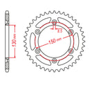 MTX 251 Hornet Lightweight Steel Rear Sprocket