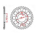 MTX 1303 Steel Rear Sprocket