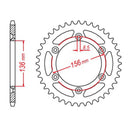 SPKT Rear MTX Hornet Lightweight Steel 822 48T